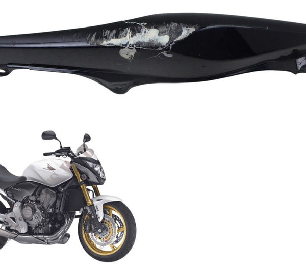 Carenagem Rabeta Esq C/avaria Honda Cb 600f Hornet 12-14 Preto