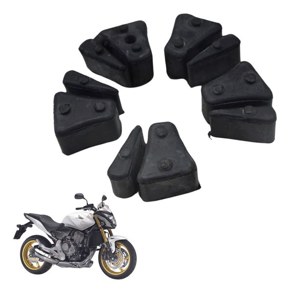 Jogo Coxim Cubo Coroa Honda Cb 600f Hornet 12-14 Original