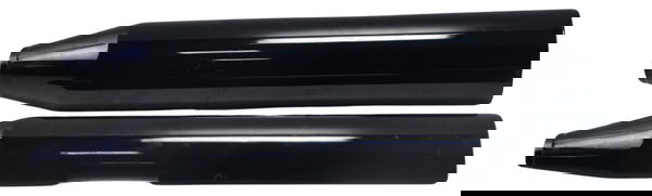 Par Protetor Capa Ponteira Escape Harley Softail M8 Original