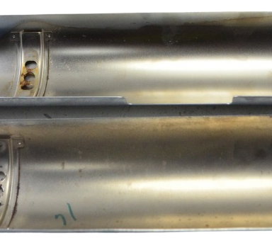 Par Protetor Capa Ponteira Escape Det Harley Softail 18-20