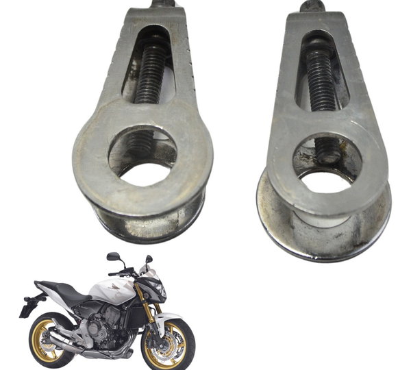 Par Esticador Corrente Honda Cb 600f Hornet 12-14 Original
