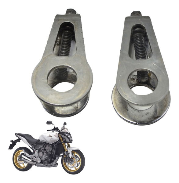 Par Esticador Corrente Honda Cb 600f Hornet 12-14 Original