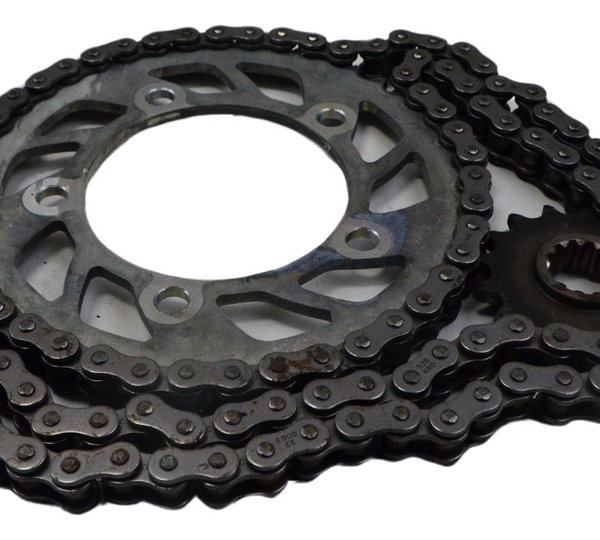Kit Relação Honda Cb 600f Hornet 12-14 Paralelo Cinza