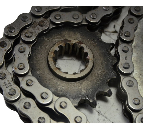 Kit Relação Honda Cb 600f Hornet 12-14 Paralelo Cinza