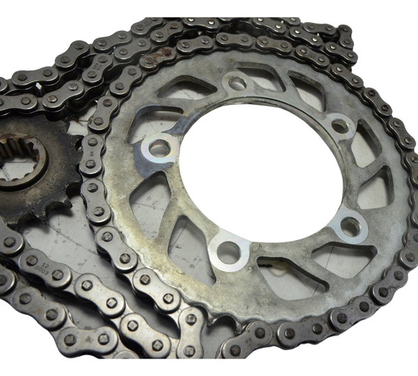 Kit Relação Honda Cb 600f Hornet 12-14 Paralelo Cinza