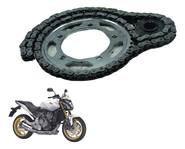 Kit Relação Honda Cb 600f Hornet 12-14 Paralelo