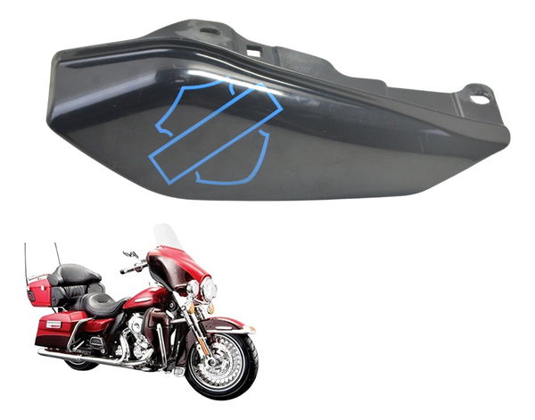 Defletor Ar Esquerdo Harley Electra Touring 08-13 Original