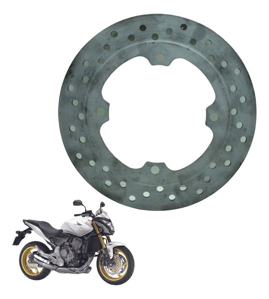Disco Freio Traseiro Empenad Honda Cb 600f Hornet 12-14 Orig
