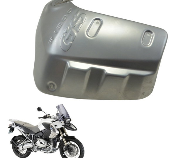 Aba Tanque Esq Bmw R1200 R 1200 Gs 08-12 Original Cinza