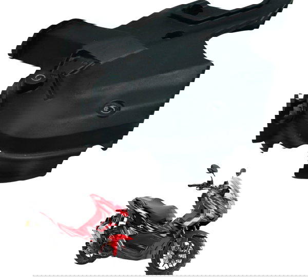 Carenagem Duto Ar Esquerdo Honda Adv 150 20-24 Original Preto