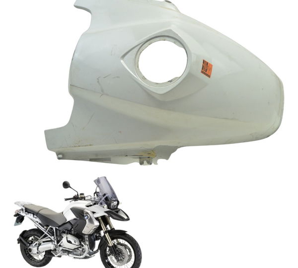 Capa Tanque Central Avari Bmw R1200 R 1200 Gs 08-12 Orig Branco