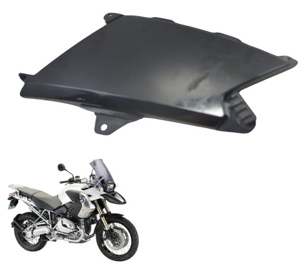 Carenagem Lateral Esq C/ Detalhes Bmw R1200 R 1200 Gs 08-12 Preto