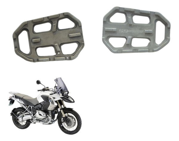 Par Acabamento Pedaleira Diant Bmw R1200 R 1200 Gs 08-12
