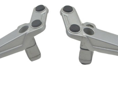 Par Suporte Alça Tras Bmw R1200 R 1200 Gs 08-12 Original Prata