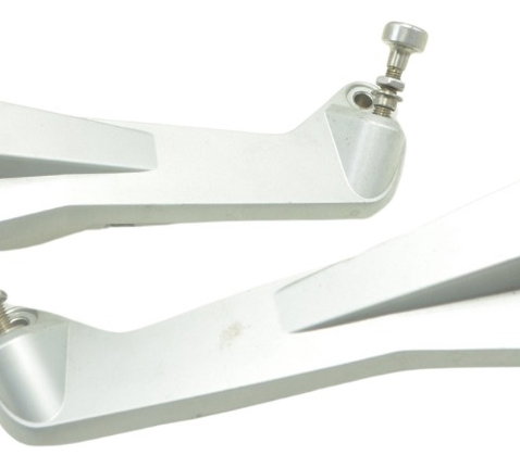 Par Suporte Alça Tras Bmw R1200 R 1200 Gs 08-12 Original Prata