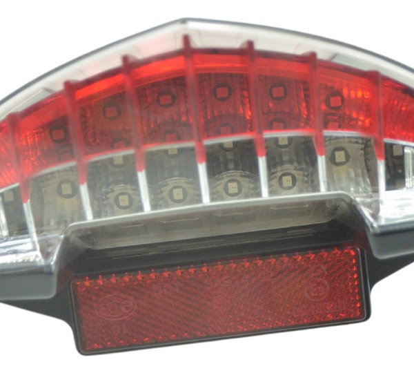 Lanterna Traseira Bmw R1200 R 1200 Gs 08-12 Original Esquerdo Vermelho
