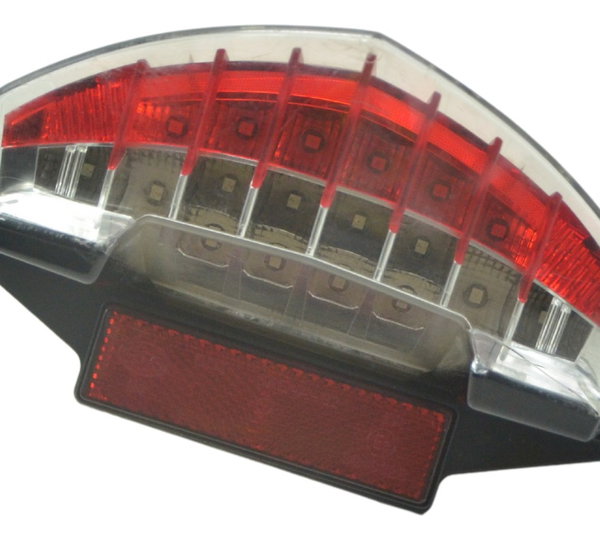 Lanterna Traseira Bmw R1200 R 1200 Gs 08-12 Original Esquerdo Vermelho