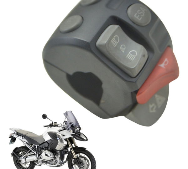 Chave Punho Luz Bmw R1200 R 1200 Gs 08-12 Original