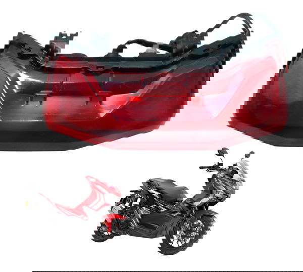 Lanterna Traseira C/ Avaria Honda Adv 150 20-24 Original