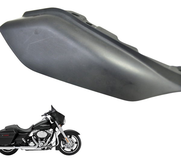 Defletor Acabamento Esq Harley Street Glide Touring 11-13 Preto