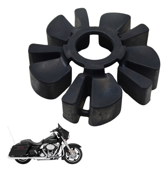 Coxim Borracha Polia Harley Street Glide Touring 11-13 Orig