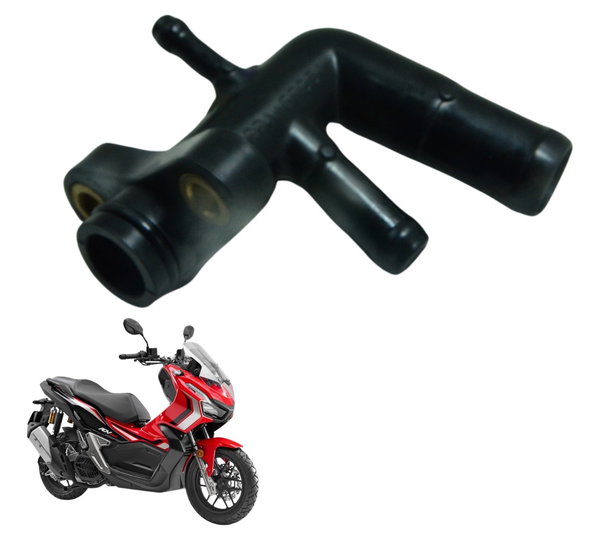 Conexão Agua Honda Adv 150 20-24 Original Preto