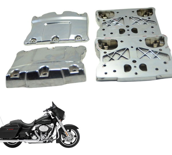 Jogo Tampa Cabeçote Harley Street Glide Touring 11-13 Orig