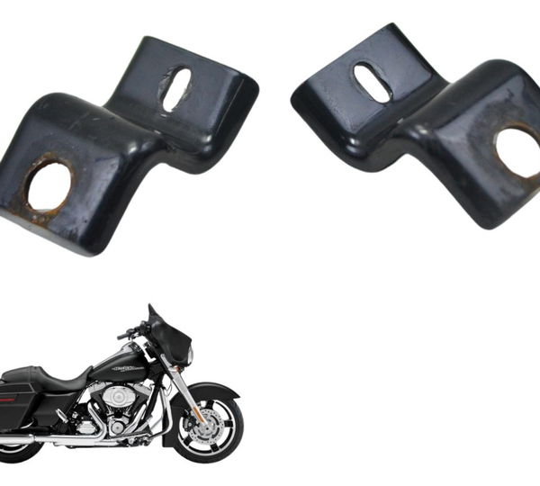 Suporte Alforge Harley Street Glide Touring 11-13 Original Prateado