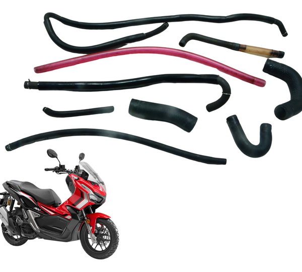 Kit Mangueiras Honda Adv 150 20-24 Original Preto