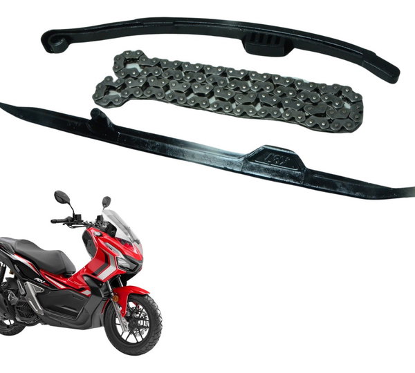 Kit Guia Tensor Corrente Comando Honda Adv 150 20-24 Orig