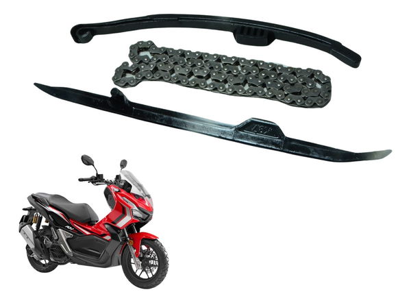 Kit Guia Tensor Corrente Comando Honda Adv 150 20-24 Orig