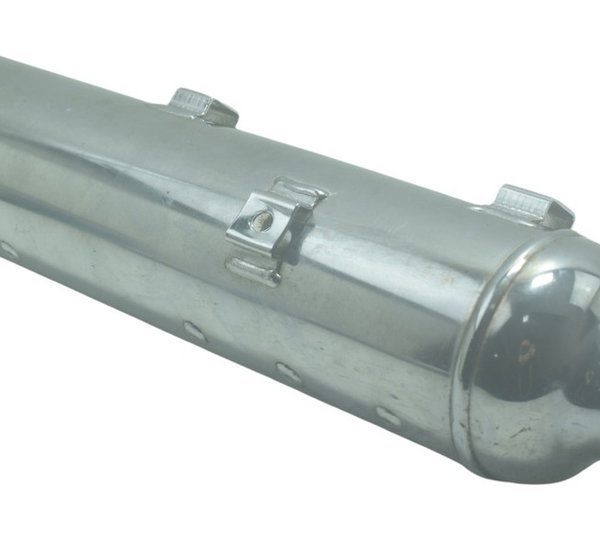 Ponteira Escape Royal Enfield Meteor 350 21-24 Original Prateado