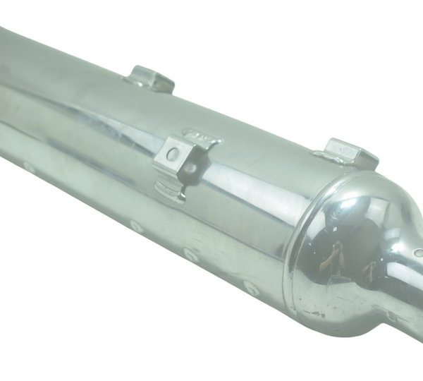 Ponteira Escape Royal Enfield Meteor 350 21-24 Original Prateado