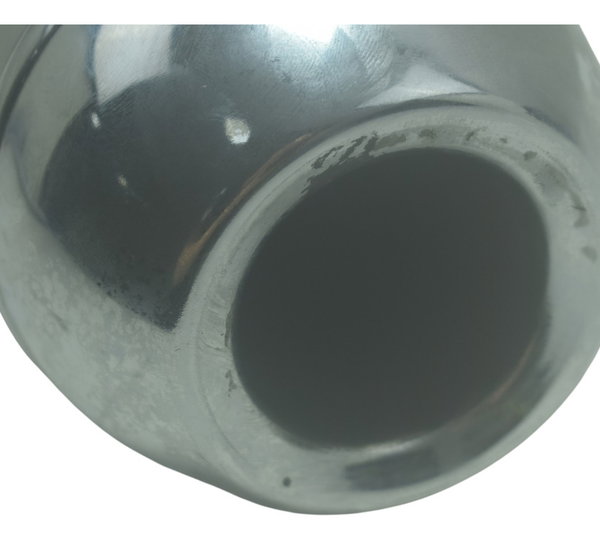 Ponteira Escape Royal Enfield Meteor 350 21-24 Original Prateado