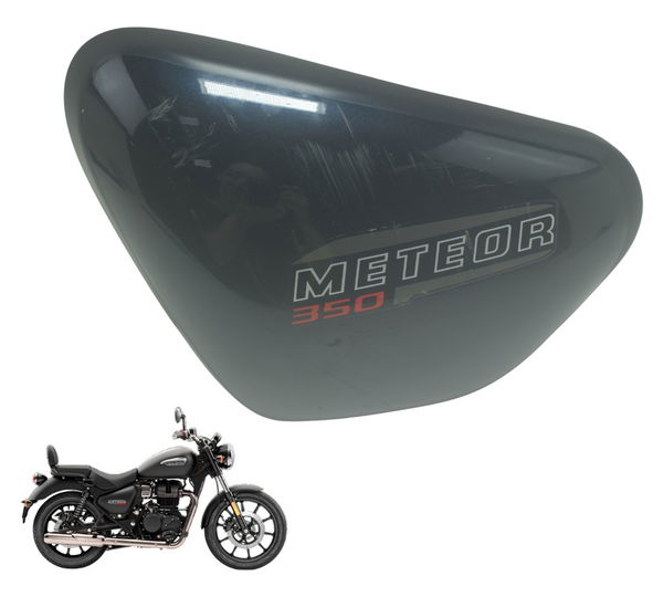 Tampa Lateral Esq C/ Det Royal Enfield Meteor 350 21-24 Orig