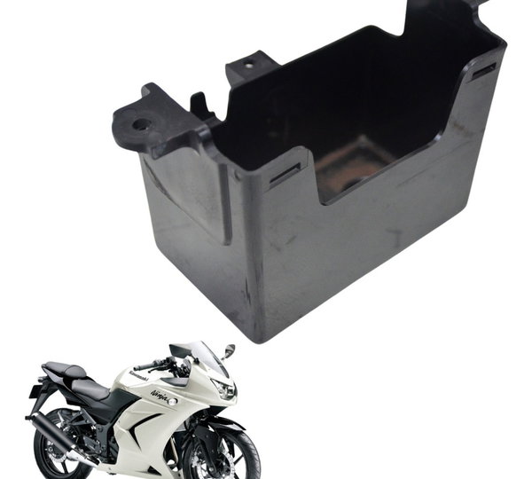 Caixa Bateria Kawasaki Ninja 250 R 08-12 Original Preto