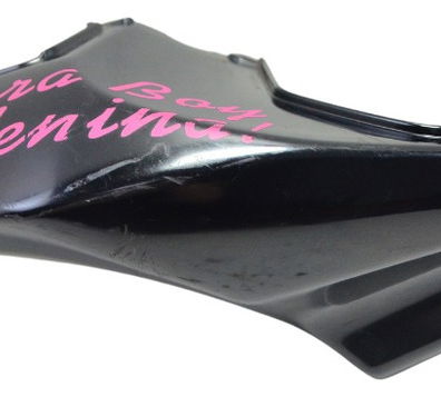 Carenagem Rabeta Dir C/ Det Kawasaki Ninja 250 R 08-12 Orig Preto