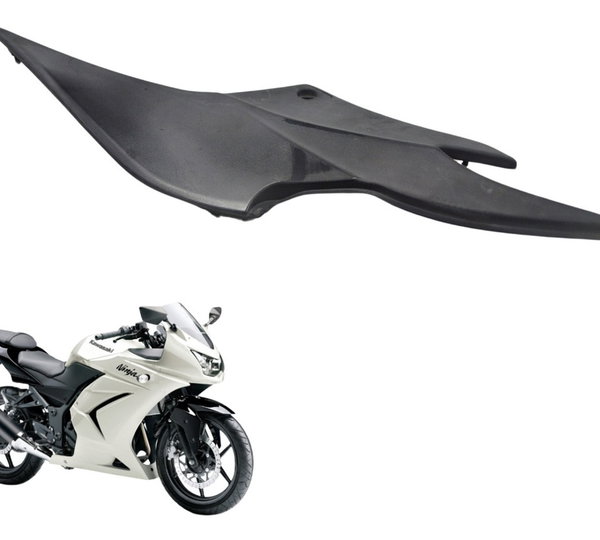 Carenagem Lateral Direita Kawasaki Ninja 250 R 08-12 Orig Preto