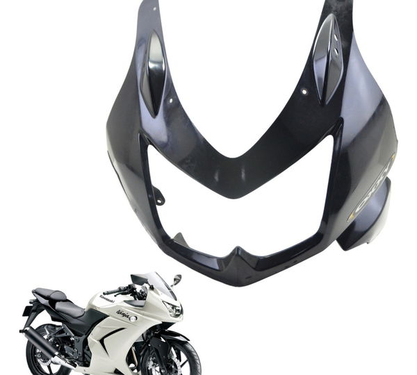 Carenagem Farol C/avaria Kawasaki Ninja 250 R 08-12 Original Preto