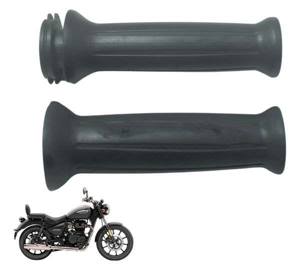 Par Manoplas Royal Enfield Meteor 350 21-24 Original Preto