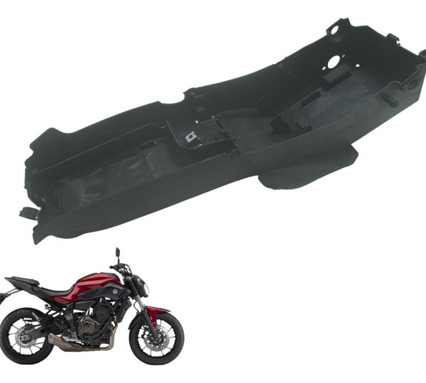 Caixa Bateria Yamaha Mt 07 15-18 Original Preto