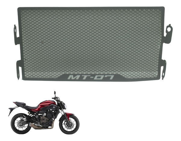Grade Proteção Radiador Yamaha Mt 07 15-18 Original