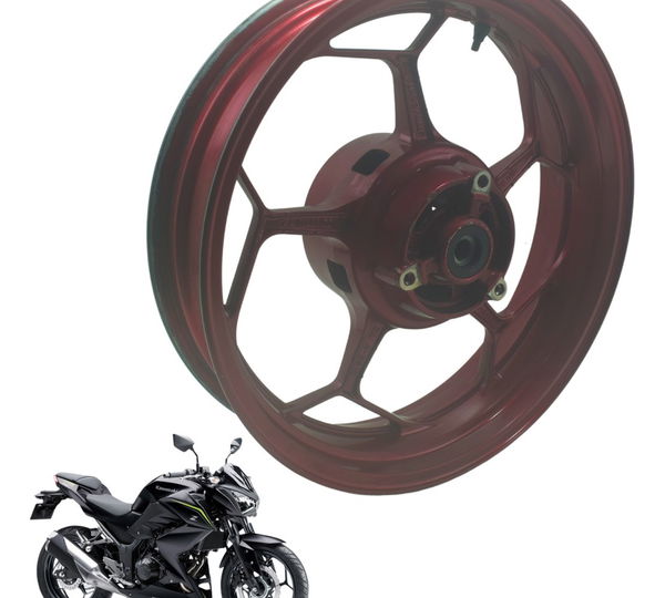 Roda Traseira Kawasaki Z 300 13-18 Original
