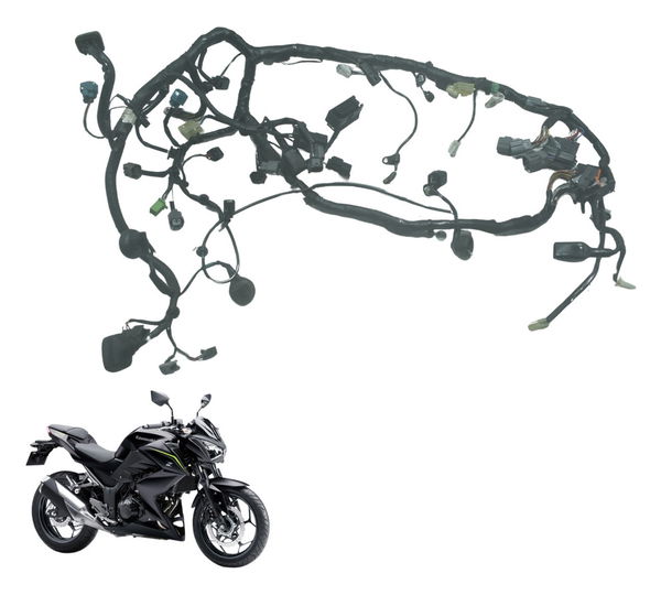 Chicote Principal Kawasaki Z 300 13-18 Original