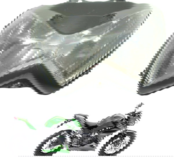 Farol Kawasaki Z 300 13-18 Original Direito