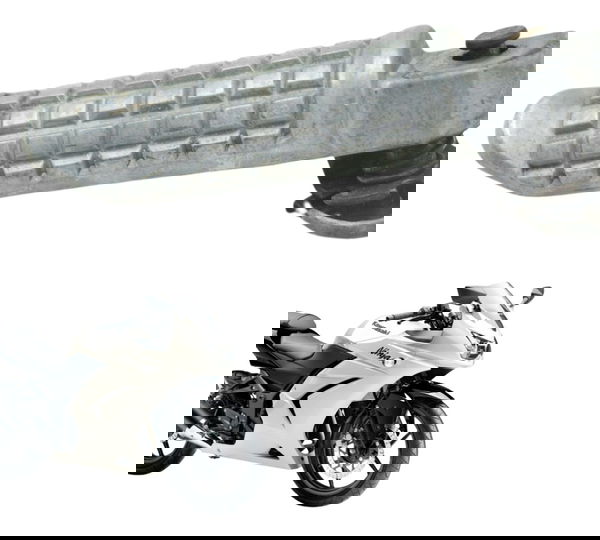 Pedaleira Traseira Esquerda Kawasaki Ninja 250 R 08-12 Orig