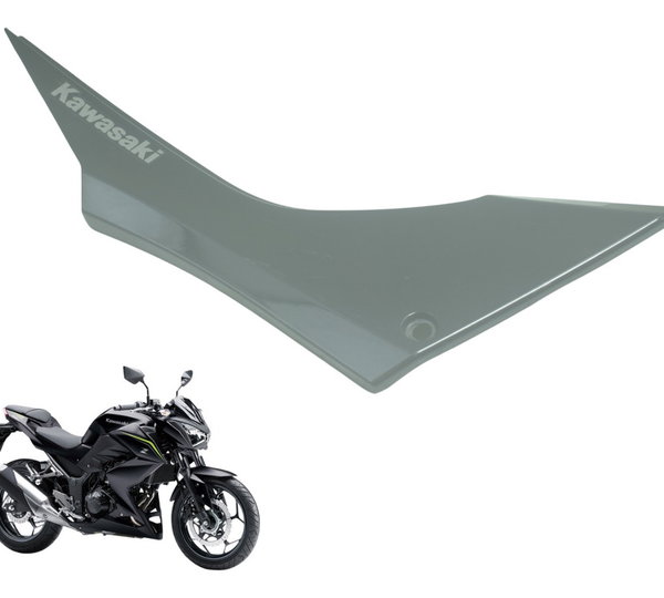 Carenagem Lateral Direita Kawasaki Z 300 13-18 Original Preto