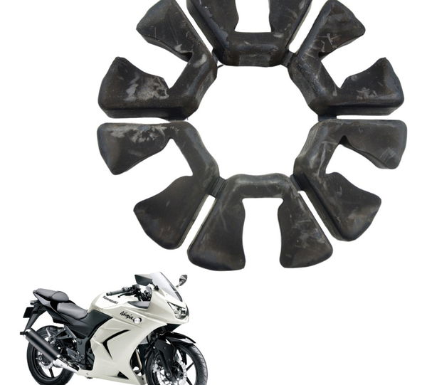 Jogo Coxim Cubo Coroa Kawasaki Ninja 250 R 08-12 Original