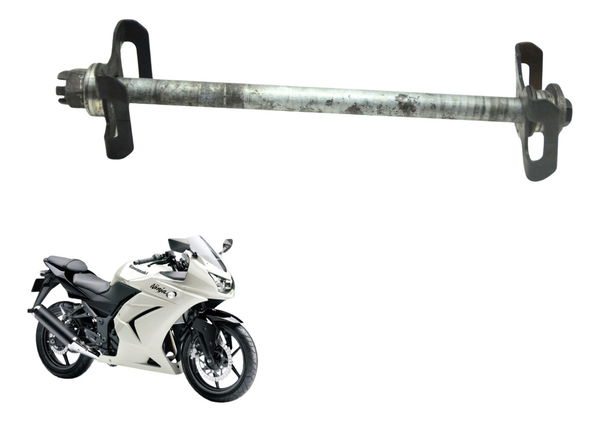 Eixo Roda Traseira Kawasaki Ninja 250 R 08-12 Original