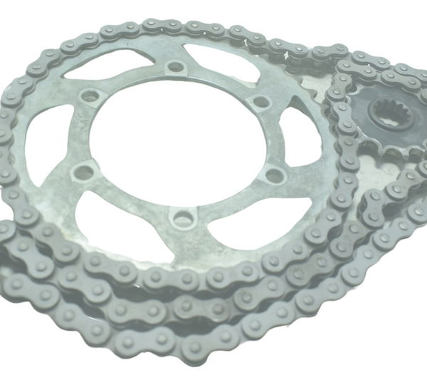 Kit Relação Kawasaki Z 300 13-18 Original Prateado